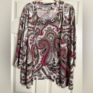 Easywear Cardigan and sleeveless top - set of 2. Petit fit. Fits sizes 16w-18w